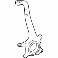 OEM 2020 Lexus GX460 KNUCKLE, Steering, R - 43211-60240