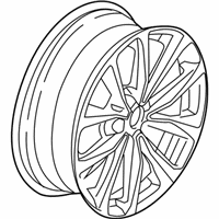 OEM 2018 BMW X3 Light Alloy Rim Ferricgrey - 36-11-6-877-326