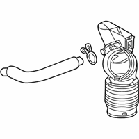 OEM 2013 Toyota RAV4 Hose Assembly, Air Clean - 17880-0V050