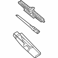 OEM Ford Taurus Spare Tire Tool Kit - 5F9Z17080AA