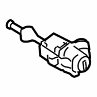 OEM 2011 BMW 1 Series M Catch Key Left - 51-21-7-161-429