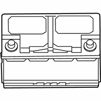 OEM Dodge Durango Battery - 5033393AB