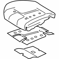 OEM 2022 Hyundai Palisade Pad Assembly-Front Seat Cushion, LH - 88150-S8010