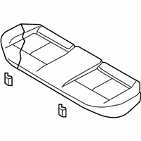 OEM 2016 Nissan Maxima Cushion Assy-Rear Seat - 88300-4RA0A