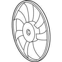 OEM Toyota Highlander Fan Blade - 16361-0P330