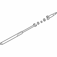 OEM 1985 Chevrolet S10 Steering Shaft - 7837536