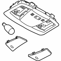 OEM 2013 Nissan Murano Lamp Assembly Map - 26430-3YS0A