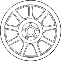OEM Kia Telluride Wheel Assembly-Aluminium - 52910S9330