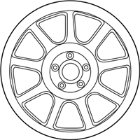 OEM 2022 Kia Telluride Wheel Assembly-Aluminium - 52910S9330