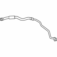 OEM BMW Transmission Oil Cooler Line, Flow - 17-22-2-284-697