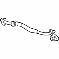 OEM BMW Transmission Oil Cooler Line, Return - 17-22-2-284-549