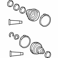 OEM 2020 Lexus RX350L Boot Kit, FR Drive S - 04428-48141