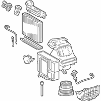 OEM 2000 Toyota Echo Blower Assy, Air Conditioner - 87030-52090