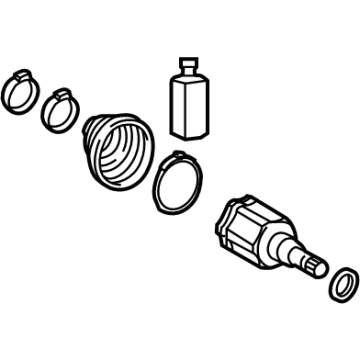 OEM Hyundai Santa Cruz JOINT KIT-REAR DIFF SIDE - 496A3-CW000