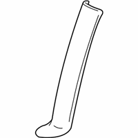 OEM Cadillac Seville Molding Asm-Windshield Side Upper Garnish *Shale/Wheat - 25702549