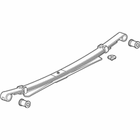 OEM 2022 Chevrolet Colorado Leaf Spring - 84838483