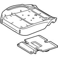 OEM 2013 Ford C-Max Seat Cushion Pad - DM5Z-58632A22-G