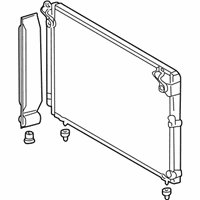 OEM 2003 Lexus IS300 CONDENSER Assembly - 88460-53010