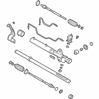 OEM Hyundai Gear & Linkage Assembly-Power Steering - 57710-26200