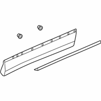 OEM 2021 Chevrolet Blazer Lower Molding - 84514878