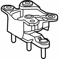 OEM Lexus LS500 INSULATOR, Engine Mounting - 12371-70110