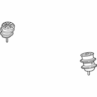 OEM 2021 Lexus LS500 INSULATOR, Engine Mounting - 12361-70250