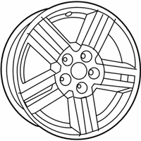 OEM Chrysler Sebring Wheel Alloy - XX67PAKAC