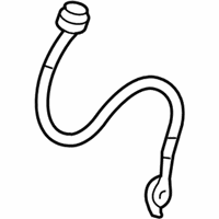 OEM 2006 Lexus GS300 Hose, Flexible - 90947-02D89