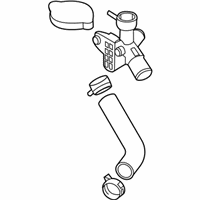 OEM Hyundai Venue Filler Neck & Hose Assembly-Rad - 25327-K2000