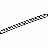 OEM Acura Seal, Right Front Door Side Sill - 72327-STX-A01