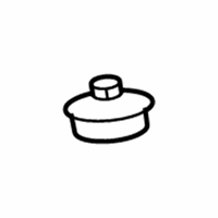 OEM Ford Mustang Shock Upper Bushing - DR3Z-18197-A