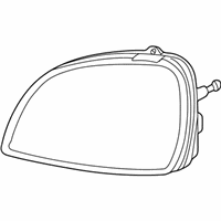 OEM 2002 Cadillac DeVille Capsule/Headlamp/Fog Lamp Headlamp - 19245429