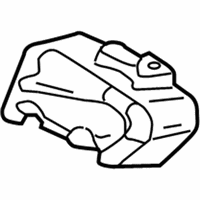 OEM 2002 Mercury Mountaineer Engine Mount - 1L2Z6031BA