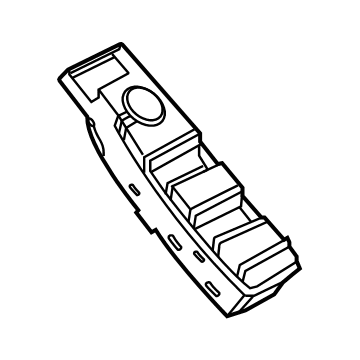 OEM Nissan Rogue Switch Assy-Power Window Main - 25401-6RE0C