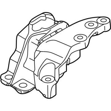 OEM Nissan Rogue Insulator-Engine Mounting, Rh - 11210-6RA0A