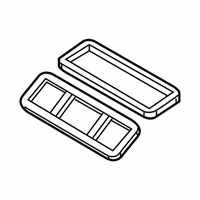 OEM Toyota Yaris AC & Heater Assembly Seal - 87429-WB001