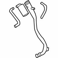 OEM 2007 BMW Alpina B7 Plastic Filler Pipe - 16-11-7-175-240