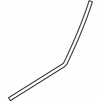 OEM 2014 BMW ActiveHybrid 7 Seal, Door Gap, Door, Rear Bottom - 51-35-7-179-125