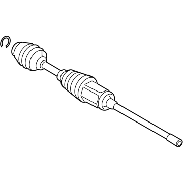 OEM BMW M850i xDrive Gran Coupe OUTPUT SHAFT FRONT RIGHT - 31-60-9-895-662