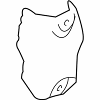OEM 1999 Toyota Solara Insulator - 25586-20010