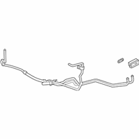 OEM 2020 Chevrolet Silverado 1500 PIPE ASM-TRANS FLUID CLR INL & OTLT - 84889805