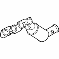 OEM BMW Exchange. Exhaust Manifold With Catalyst - 18-40-7-568-013