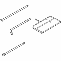 OEM 2020 Infiniti QX80 Tool Set - 99501-1LA1C