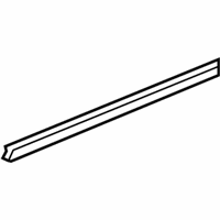 OEM 2012 Acura TSX Weatherstrip, Right Rear Door (Inner) - 72835-TL0-G01