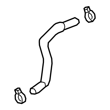 OEM 2019 Kia K900 Hose Assembly-RADAATOR, L - 25415D2000