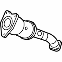 OEM 2007 Saturn Aura Converter & Pipe - 15943284