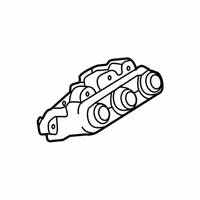 OEM 2019 Nissan Kicks Controller Assembly-Air Conditioner, Manual - 27510-5RL0A