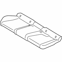 OEM 2015 BMW X6 Foam Section, Seat - 52-20-7-327-957