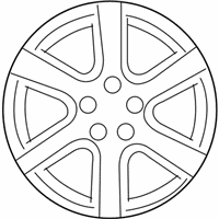 OEM 2002 Nissan Altima Aluminum Wheel 17X7 - 40300-5Y710