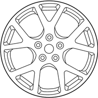 OEM Nissan Altima Aluminum Wheel - 40300-ZB700